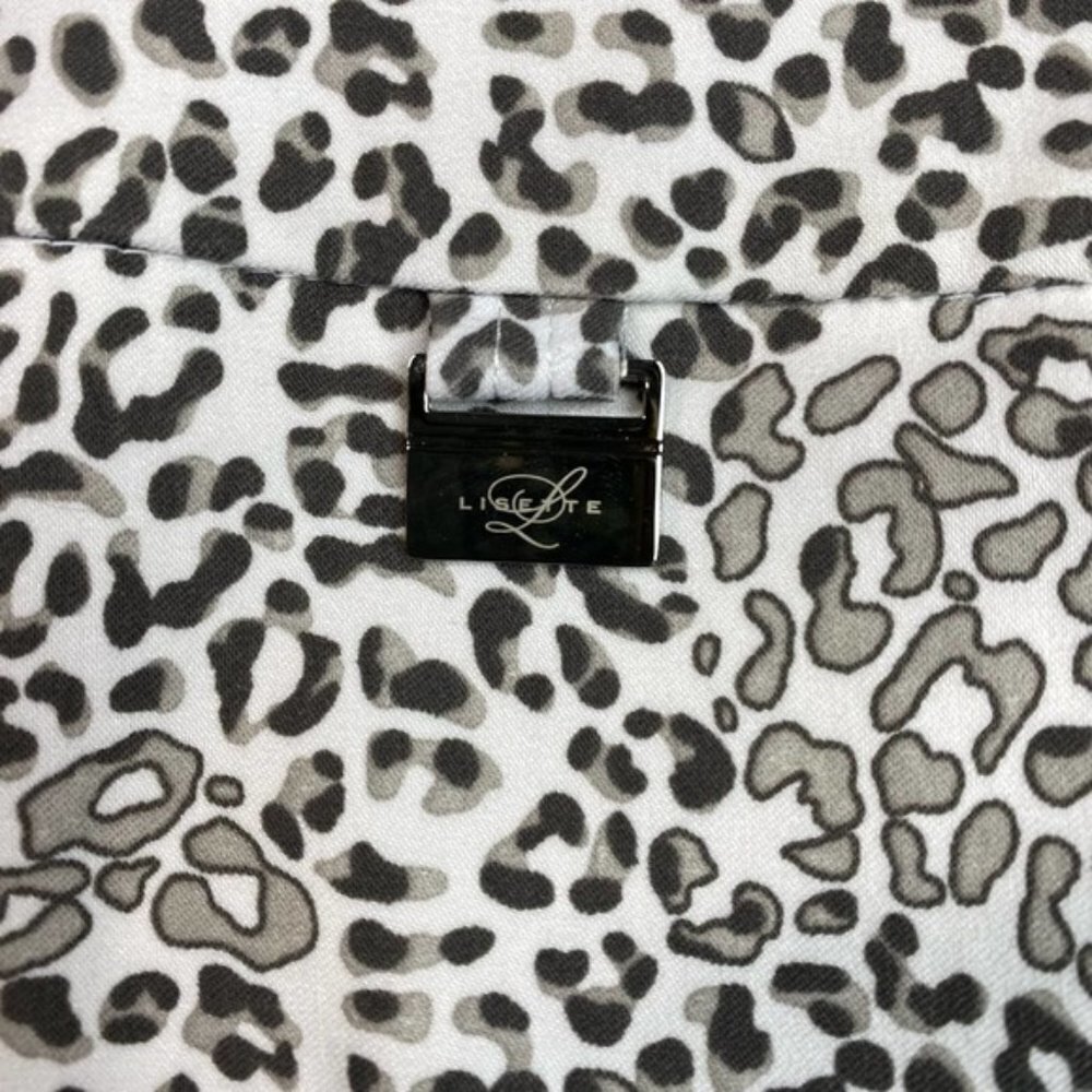Lisette L Montreal Patterned Pencil Skirt Sz 0 - Picture 3 of 6